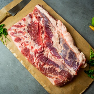 Свинина ребрышки мясные 900 г - купить в Ильинке