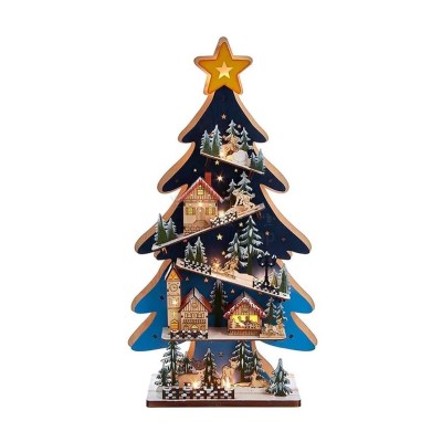 Деревянная ёлка 60 см - купить в Ильинке